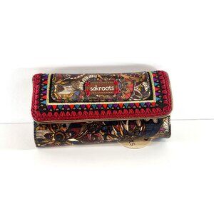 SAKROOTS Artist Circle Trifold wallet, tags attached,